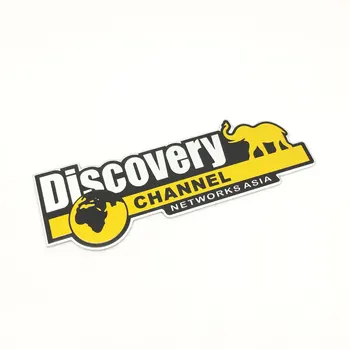 Automobilio Stilius 3D Aliuminio Discovery Channel Tinklų Azijos Automobilių Kėbulo Galinės Liemens Emblema Įklija, Jeep Dodge Land Rover