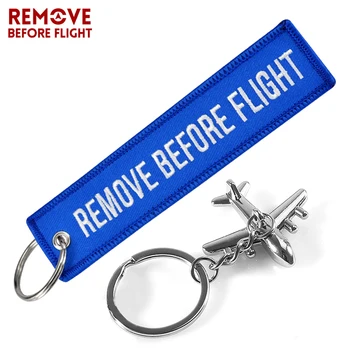AviationGift Raktų pakabukai Laisvės Key Chain Žymeklį Etiketė Siuvinėjimas Keychains su Metalo Plokštumos paketų prižiūrėtojų raktinę Vyrams, Dovanos Automobilio Raktų pakabukai
