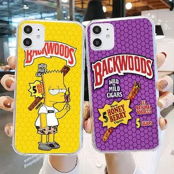 Backwoods telefono dėklas Skirtas iphone 11 pro max 7 7S 6 5s 6s SE 2 8 Plus X XR XS MAX juokinga TPU Case for samsung S20 S10 S9 S8 A50 A70