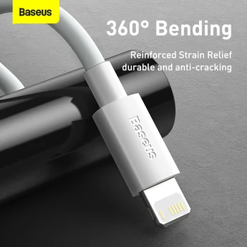 Baseus 2.4 USB Kabelis, skirtas 