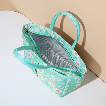 Brivilas daisy pietūs krepšys moterims izoliacija aušintuvas maišelį vaikas mokykloje pusryčiai nešti kelionių, iškylų krepšys maisto nešiojamų priešpiečių dėžutė