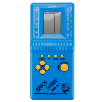 Buyincoins LCD Klasikinis Žaidimas Derliaus Tetris Brick Nešiojamą Arcade Kišenėje Žaislai Atsitiktinai Pristatymo #270250
