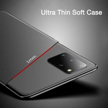 CAFELE Matinis TPU Case for Samsung Galaxy S20 Ultra Plonas TPU lankstumo atvejai Samsung Galaxy S20 plus Ultra