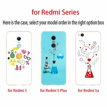 Chemija piešimo Atveju Xiaomi Redmi Redmi Pastaba 9 8 7 6 5 pro Dangtelį Redmi 9a 8a 7a 6a 5a 8t y3