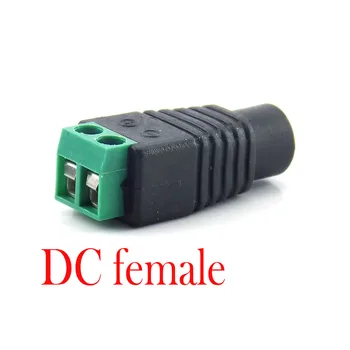DC Power 1 Female to 2 3 4 5 6 8 Male Way Splitter Adapter Connector Plug Cable 5.5mm*2.1mm 12V For CCTV Camera LED Strip Light