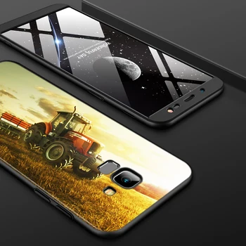 Didelis padangų traktoriaus automobilių Padengti Samsung Galaxy J8 J7 Duo J5 J6 Premjero J4 Plius J2 j3 skyrius Core 2018 M. 2016 m. 2017 Telefono dėklas