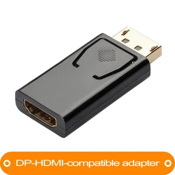 DisplayPort į HDMI suderinamus Adapteris Keitiklis Display Port Male DP Moterų HD TV Kabelis, Adapteris, Vaizdo Garso TV For PC
