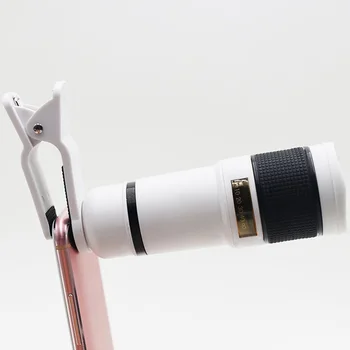 Dropshipping Mobiliojo Telefono vaizdo Kameros Objektyvas 8X Zoom teleobjektyvą Išorės Teleskopas Su 