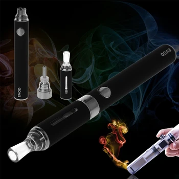 Elektroninių Cigarečių Purkštukai Baterija Vape Pen+Įkroviklio Rinkinys MT3 1100mAh Už EVOD