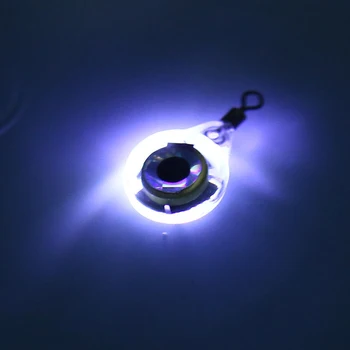Elenxs Mini Žvejybos Masalas Šviesos diodų (LED) Giliai Lašas po vandeniu Akių Forma Žvejybos Kalmarų Žvejybos Masalas Šviesos Masalą privilioti Žuvis