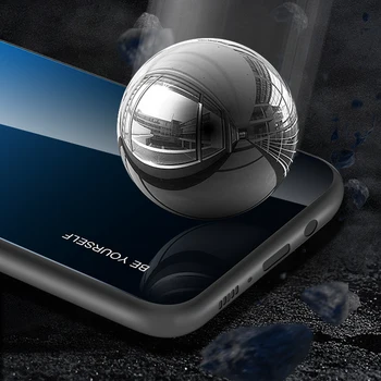 Grūdintas Stiklas Case For Samsung Galaxy A51 Atveju A42 5G A51 A71 A515 A715 Atgal Gradiento Spalvos Bamperis Samsung A51 A71 A70 Atveju
