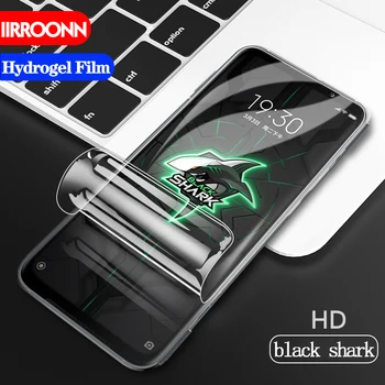 IIRROONN Hidrogelio Kino Ekrano apsaugos Xiaomi Black Shark 2 3 Pro Pilnas draudimas Screen Protector Hidrogelio Black Shark 2Pro