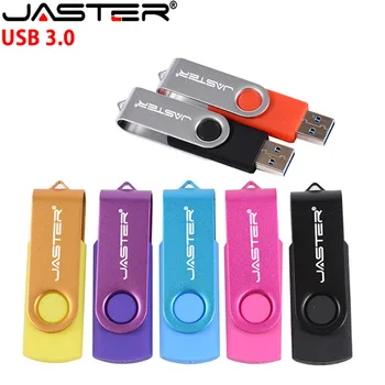 JASTER Sukimosi USB Flash Drive, Pen Drive 4GB 8GB 16GB 32GB 64GB Didelės Spartos Usb Stick 3. 0 