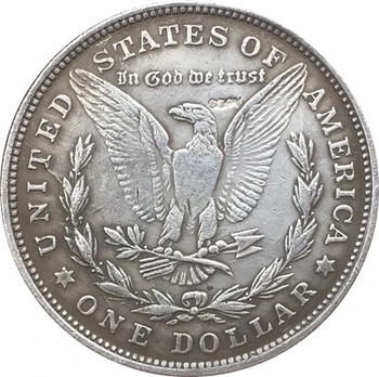 JAV Morgan1878 monetas, sidabrą, sidabro Monetos Kopija