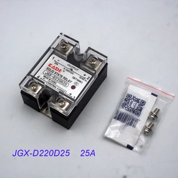Jgx-10 DD / 25DD / 40DD/50DD DC kontroliuojamas DC SSR vienfazis (solid state relay su plastiko dangtelis nuo dulkių