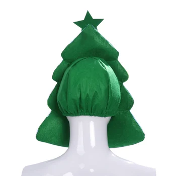 Kalėdų Eglutė Skrybėlę Pasisekė Maišelį Kostiumas Juokinga Skrybėlės Namuose Kalėdų Dekoracijos