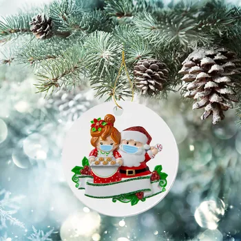 Kalėdų Papuošalai Pakabukas 2020 Blogai, Bet Linksmų Kalėdų Medžio Apdaila Kalėdų Dovanos Naujųjų Metų 2021 Navidad
