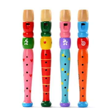 Karšto Pardavimo Muzikos Instrumentas Žaislas Kūdikiui Vaikas Spalvingi Mediniai Trimitas Buglet Trimito Vystymosi Muzikos Švietimo Vaikų Dovanų