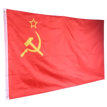 Karšto Revoliucijos Tarybų Socialistinių Respublikų Sąjungai (SSRS VĖLIAVOS rusijos 90x150 cm Didelis Dydis