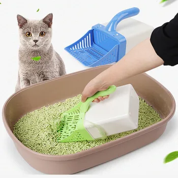 Kačių Kraikas Kastuvas Pet Cleanning Įrankis Plastiko Valymo Produktai Tualeto Šunų Maisto Šaukštai Scoop Kačių Kraiko Maišas Smėlio Scoop \VIP