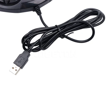 Kebidu 2019 naujas USB Gamepad Žaidimų Valdiklis 6 Mygtukai SEGA USB Žaidimų Manipuliatorių Laikiklis, skirtas PC, 