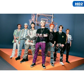 Kpop NCT Albumą REZONANSO Pt.1 Plakatas Reklama NCT Komandos Narių K-pop Žvaigždė Ptoho Plakato Nuotrauką Dekoratyvinis Dažymas Namų Dekoro