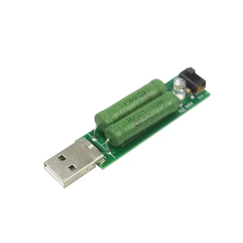 LCD Micro USB Įkroviklis Baterijos Talpa Įtampa Srovės Testeris, Matuoklis Detektorius Balta/Juoda Spalva+Apkrovos Rezistorius 2A/1A su Jungikliu