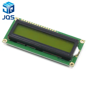 LCD1602 1602 modulis Mėlyna Žalia ekranas 16x2 Simbolių LCD Ekranas Modulis HD44780 Valdytojas mėlyna juoda šviesos