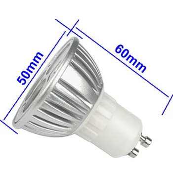 LED prožektoriai, MR16 AC&DC 12VHigh Galia Lampada E27 E14 GU10 GU5.3 led lemputės šviesos srautą galima reguliuoti 3X3W Led Lempos, šviesa, šviesos srautą galima reguliuoti AC110V 220V