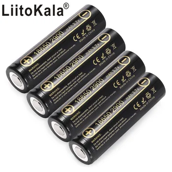 LiitoKala Lii-29A 18650 2900mah originalus Naujas TNS 18650 baterija 3.7 V 3000mAh, li-ion daugkartinio Įkrovimo Baterijos