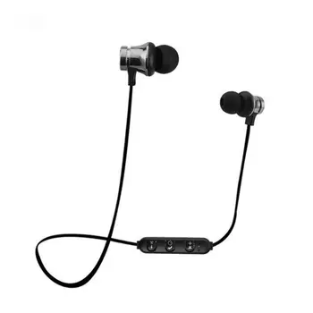 Magnetinio Bevielės ausinės Bluetooth ausinė Stereo Sporto Vandeniui Ausinių Belaidžio in-ear Ausines su Mic 