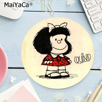 Maiyaca Į Įžuvinti Aukščiausios Kokybės Mafalda Mergina Gumos KOMPIUTERIO, Kompiuterinių Žaidimų kilimėlis Anti-Slip Nešiojamojo KOMPIUTERIO Pelės Padas Kilimėlis žaidimų Kilimėlis