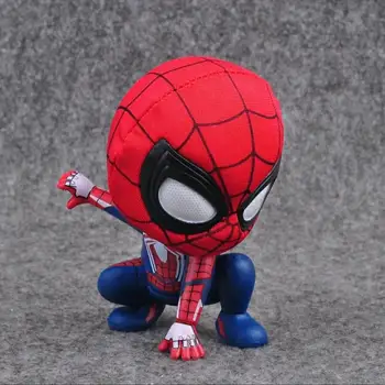 Marvel Spider-man Delninis Žaislas Magnetai Purtyti galvos Veiksmų Skaičius, Q Versija Herojaus Grįžti Keršytojas patalpų įrengimui skirti Dirbiniai