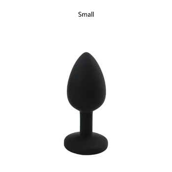 Mažas Vidutinis Didelis Silikono Butt Plug Papuošalai su Dildo Kulka Vibratorius Prostatos Massager Analinio Sekso Žaislus Moteris Vyrų Gėjų