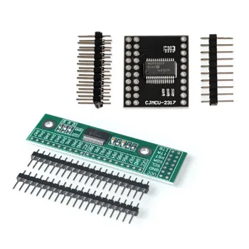 MCP23017 I2C Sąsaja 16bit I/O Išplėtimo Modulio Pin Valdybos IIC, kad GIPO Konverteris 25mA1 Ratai Maitinimo Arduino ir C51