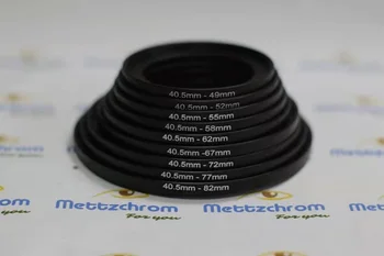 Mettzchrom 40.5 mm 49mm,52mm,55mm,58mm,62mm,67mm,72mm,77mm,82mm Filtro Žingsnis Iki Žiedai Adapteris, skirtas Nex A6000 A6300