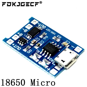 Micro USB 5V 1A 18650 TP4056 Ličio Baterija, Kroviklio Modulis Įkrovimo Lenta Su Apsauga + MT3608 2A DC-DC Žingsnis Iki Skaičiuoklė