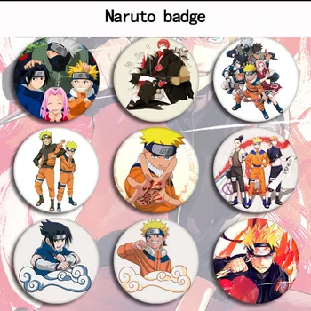 Mielas anime ženklelis Naruto ženklelis aš myliu Luo būrimą šonkaulio Naruto ženklelis Sages moterims, pakabukas pin
