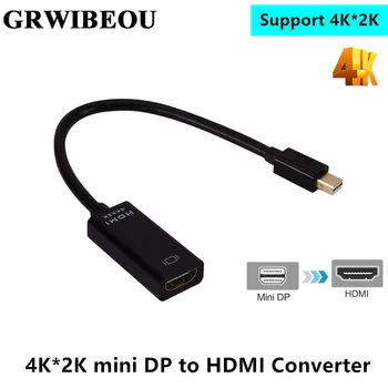 Mini Displayport Į HDMI Kabelis 4k TV Projektorius Projetor DP 1.4 Display Port Konverteris, Skirtas Mac Mini Apple Macbook Air Pro