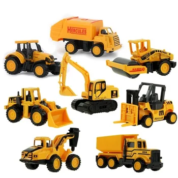 Mini Inžinerijos Lydinio Automobilių Traktoriaus Žaislas savivartis Modelis Klasikinis Žaislas, Automobilių Vaikams Berniukas Dovana Vaikams Automobilių Reikmenys 8 Stilius