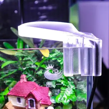 Mini Vandeniui Įrašą Akvariumas LED Šviesos Žuvų Bakas Vandens Augalams Augti, Lempos