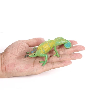 Modeliavimo Chameleonas,Skorpionas,frilled driežas,komodo varanas,šimtakojis gyvūnų modelio Tikroviška veiksmų Žaisti paveikslas namų dekoro žaislai