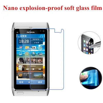 Nano Sprogimų (Skystas Stiklas) Clear Screen Protector, Priekiniai Apsauginė Plėvelė Nokia N8