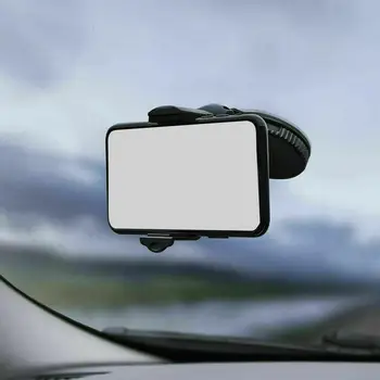 NAUJAS Automobilinis Telefono Laikiklis 360 Pasukti Automobilio Priekinio stiklo siurbtukas Mount Mobiliojo Telefono Laikiklis Laikiklis Stovėti Paramos GPS Priedai