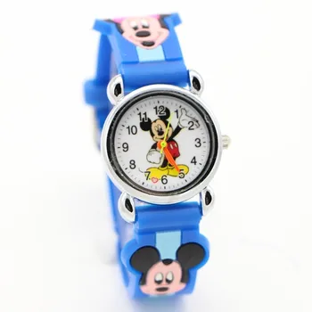 Naujas Prabangos Prekės Mickey Minnie Moterų Žiūrėti Mados Sidabro Ponios Laikrodis Full Steel Moterų Laikrodžiai Siųsti Relogio Feminino