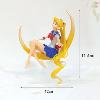 NAUJAS Sailor Moon Karalienė Usagi Tsukino Veiksmų Skaičius, PVC Tortas Kolekcijos lėlės Modelis, žaislai brinquedos kalėdų dovana