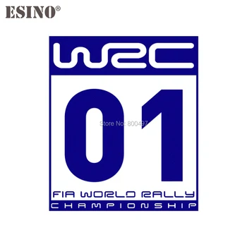 Naujų Automobilių Stiliaus Kūrybos Auto Dekoratyviniai Lipdukai WRC FIA Pasaulio Ralio Čempionato Automobilių Durų Vinilo Automobilių Kėbulo Lipdukai