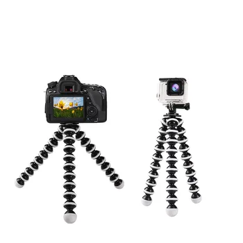Nešiojamas Lankstus Trikojis Aštuonkojai Stovėti Gorila Pod tvirtinimas Gopro Hero 7 6 5 4 3 Veiksmų DSLR Telefono Stovas Canon Nikon Sony
