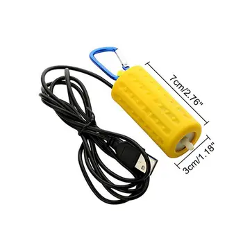 Nešiojamų Mini USB Akvariumo Žuvų Bakas Deguonies Oro Siurblys Išjungti Energijos Taupymo Prekių Vandens Terariumai Žuvų Bakas Priedai