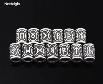 Nostalgija Skandinavų Runos Karoliukai Slavų Apyrankės Magnetinis Užsegimas Viking Apyrankę Vikingo Papuošalai, Aksesuarai, Pulseras Vikingos Rune Amuletas